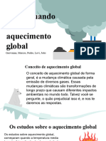 Trabalho Aquecimento Global