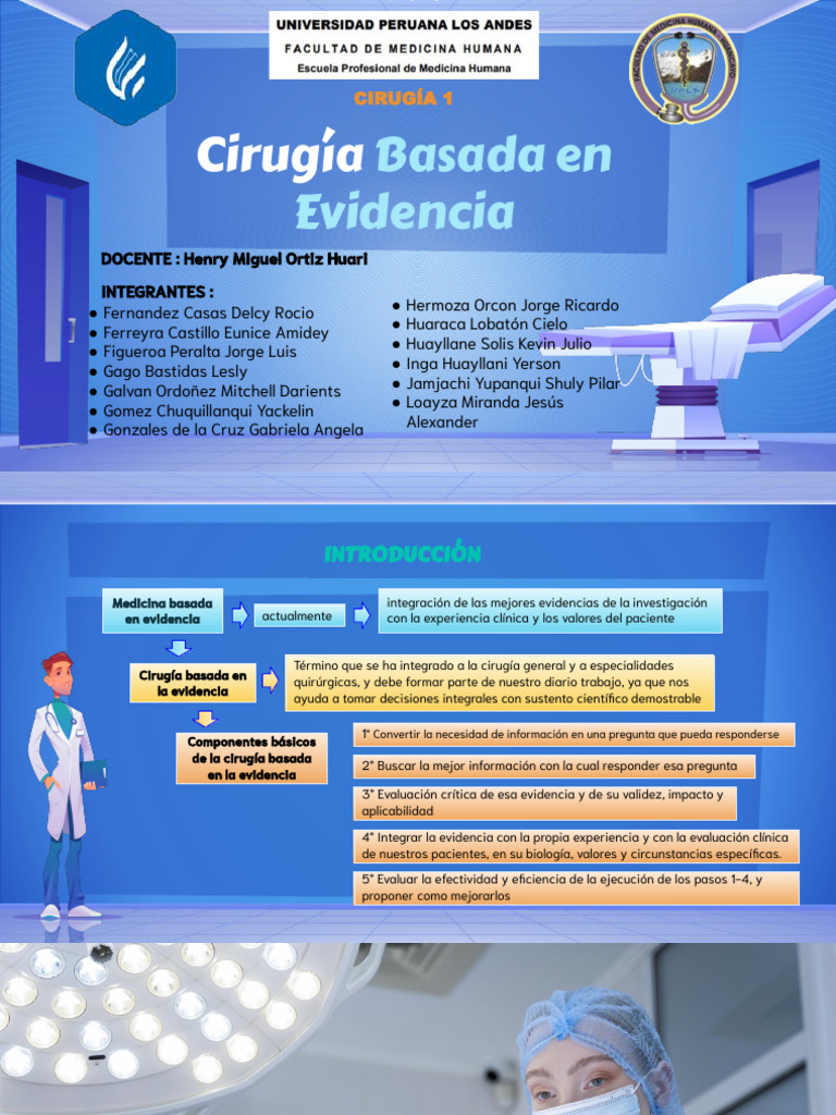 Cirugía Basada en Evidencia: Fundamentos y Retos | PDF | Metaanálisis ...