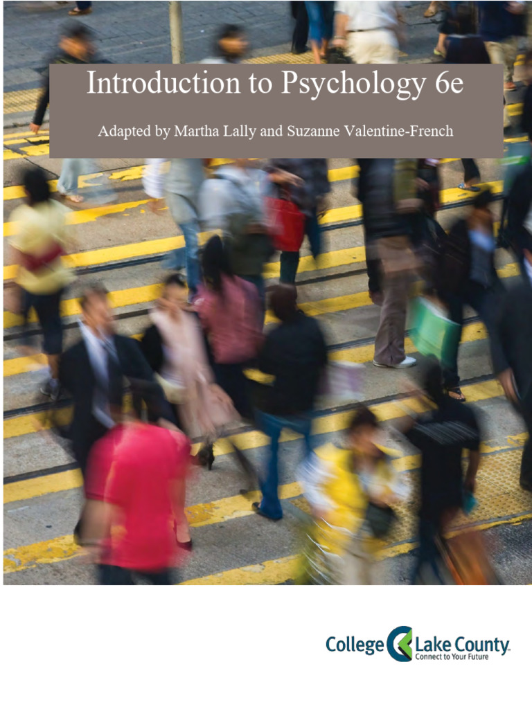 Introduction to Psychology 6th Edition | PDF | Psychology | Psychodynamics