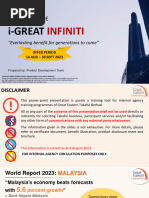 (TCF I-Great Infiniti Material) I-Great Infiniti Training Slides