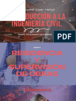 Residencia y Supervisión de Obras