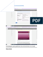 Tecnicas y Estrategias para Regular Las Emociones