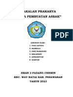 Makalah Prakarya Asbak