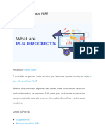 Estudos Sobre Produtos PLR