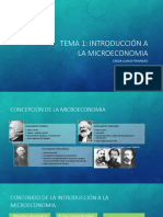 Tema 1 Introduccion A La Microeconomia