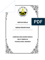 Geran Peruntukan MPKK Desa Murni Kerdau