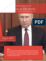 Conversations 101 - Russia and The World (T27)