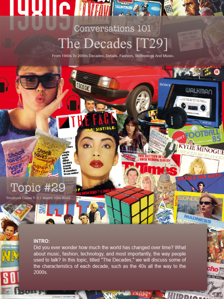 Decades of Change: 1940s-2000s Insights | PDF