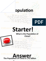 Population - Lesson 1