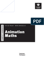 Animation Maths: Ivo de Pauw Bieke Masselis