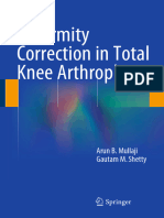 Deformity Correction of Total Knee Arthroplasty