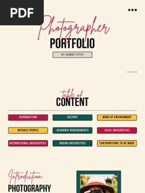 Portfolio Photography (Ahmad Fathy)
