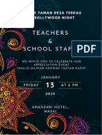 Buku Program SMKTDT Bollywood Night