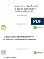 Características de La Planificación para Una Gestión Estrategica Mi Parte Equipo 3