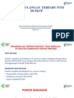 Penanggulangan Terpadu PTM Di FKTP
