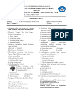 Soal PTS KLS Vi Smster 1 Tema 2 Naskah 1