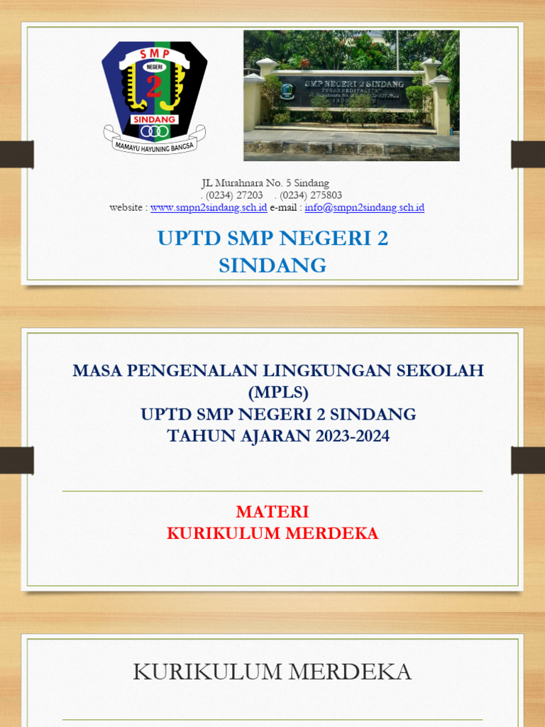 Materi MPLS Kurikulum Merdeka SMP | PDF