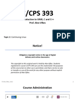 2 CPS393 ContinuingLinux