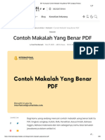 65+ Kumpulan Contoh Makalah Yang Benar PDF Lengkap Terbaru