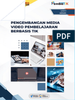 Modul 10 Pengembangan Media Video Pembelajaran Berbasis TIK