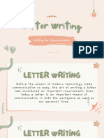 Informal Letter