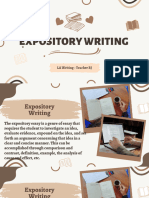 Expository Writing