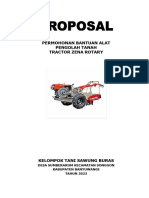 Proposal Cultivator Kelompok Tani Sipakainga