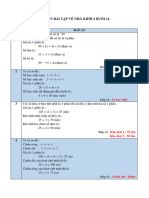 Đáp Án Bài Tập Về Nhà Khối 4 Buổi 14