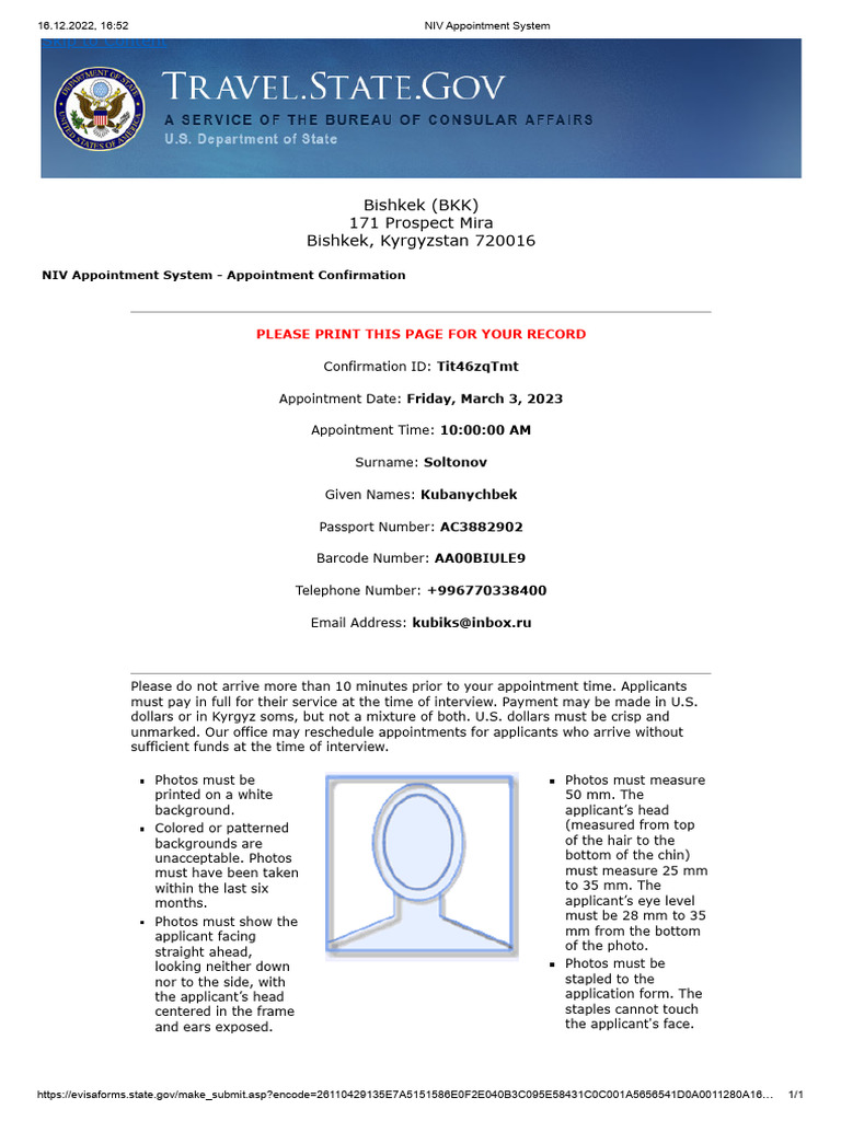 Bir Appointment System Book Online