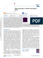 (2023) (Utku Gürel and Andrea Giuntoli) Shear Thinning From Bond Orientation in Model Unentangled Bottlebrush Polymer Melts