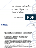 Tipos, Modelos y Diseños de La Investigación Biomédica