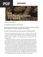 Types of Rope Lay Comparisons | PDF