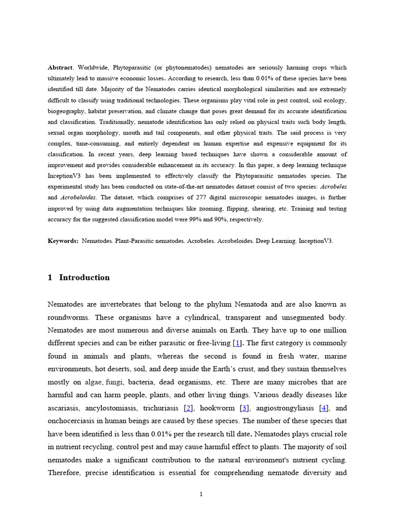 Deep Learning | PDF | Nematode | Deep Learning