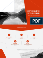 Networking Newsletter Red Variant