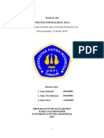 Makalah Strategi Pemasaran Jasa