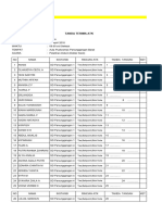 Daftar Hadir Gema Cermat