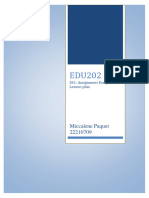 22210709-MiccalenePaquet-EDU202-SS1-Essay and Lesson Plan