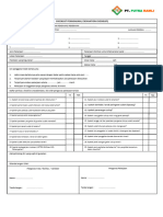 Checklist Penggalian (Excavation Checklis) Fix