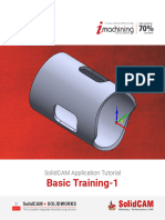 SolidCAM 2021 5-Axis Basic Training Vol-1