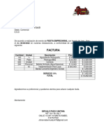 Factura Distribuciones Axa 06-08-2022