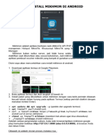 Cara Install Mikhmon Android
