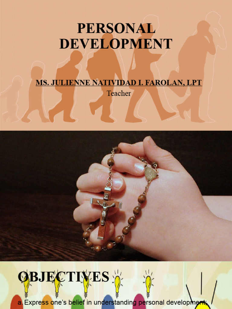 Introduction To Personal Development Lesson 1 | PDF | Personal ...