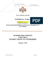 Volume I - Instruction To Tenderers - FARA 4 - Ain Albasha