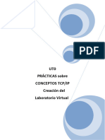 UT0 Prácticas TCP-IP (Laboratorio Virtual)