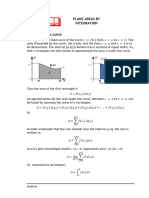 Application of Integrals - Area Under A Curve