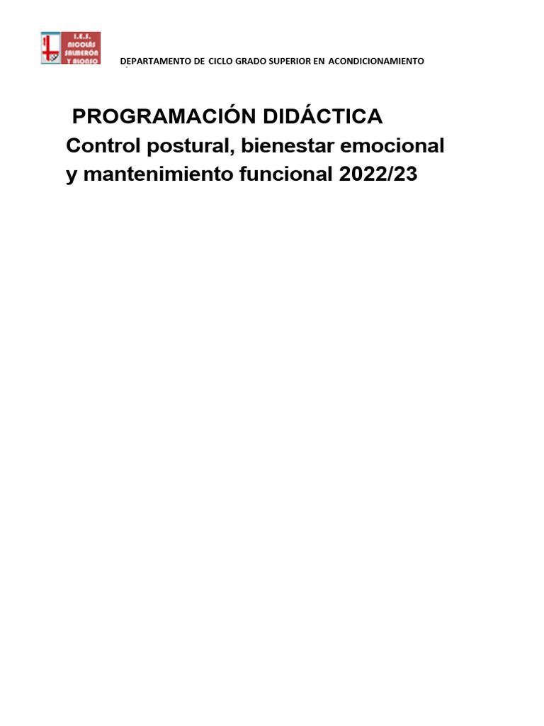 PD Aesm 2º Acofi | PDF | Evaluación | Aprendizaje