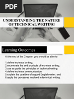 Technical Writing Intro