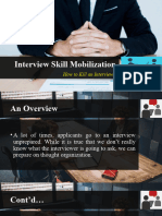 2.3 Interview Skill Mobilization