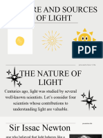 The Nature and Source of Light
