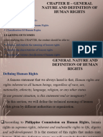 Chapter Ii - General Nature and Definition of Human Rights